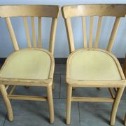 Set of 4 vintage Luterma bistro chairs