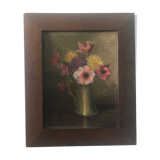 Painting in oil. Signed