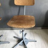 Set of Friso Kramer Work Chairs 70's