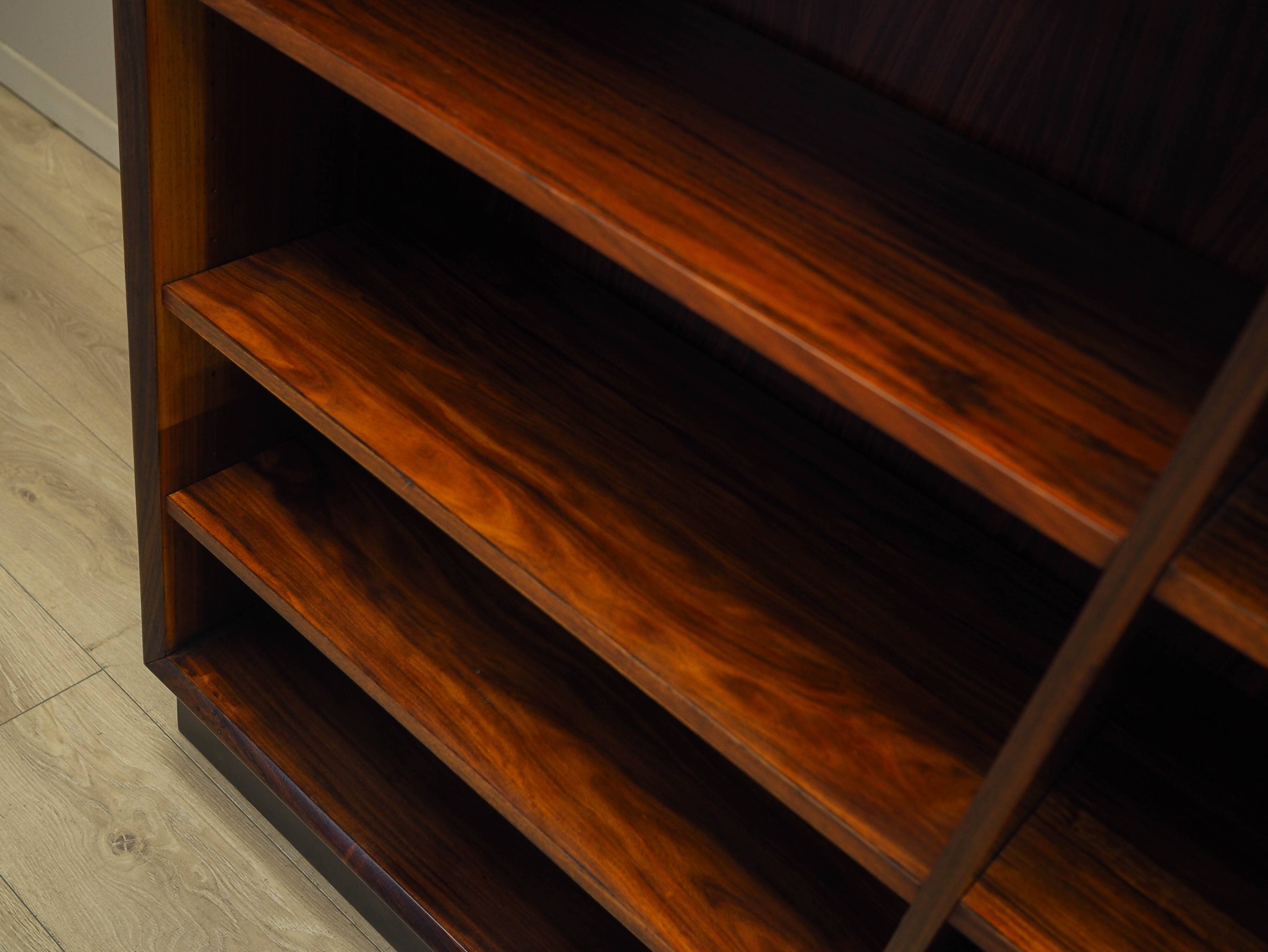 Rosewood bookcase, Danish design, 1970s, manufacturer: Hundevad