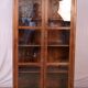 Burmese teak bookcase