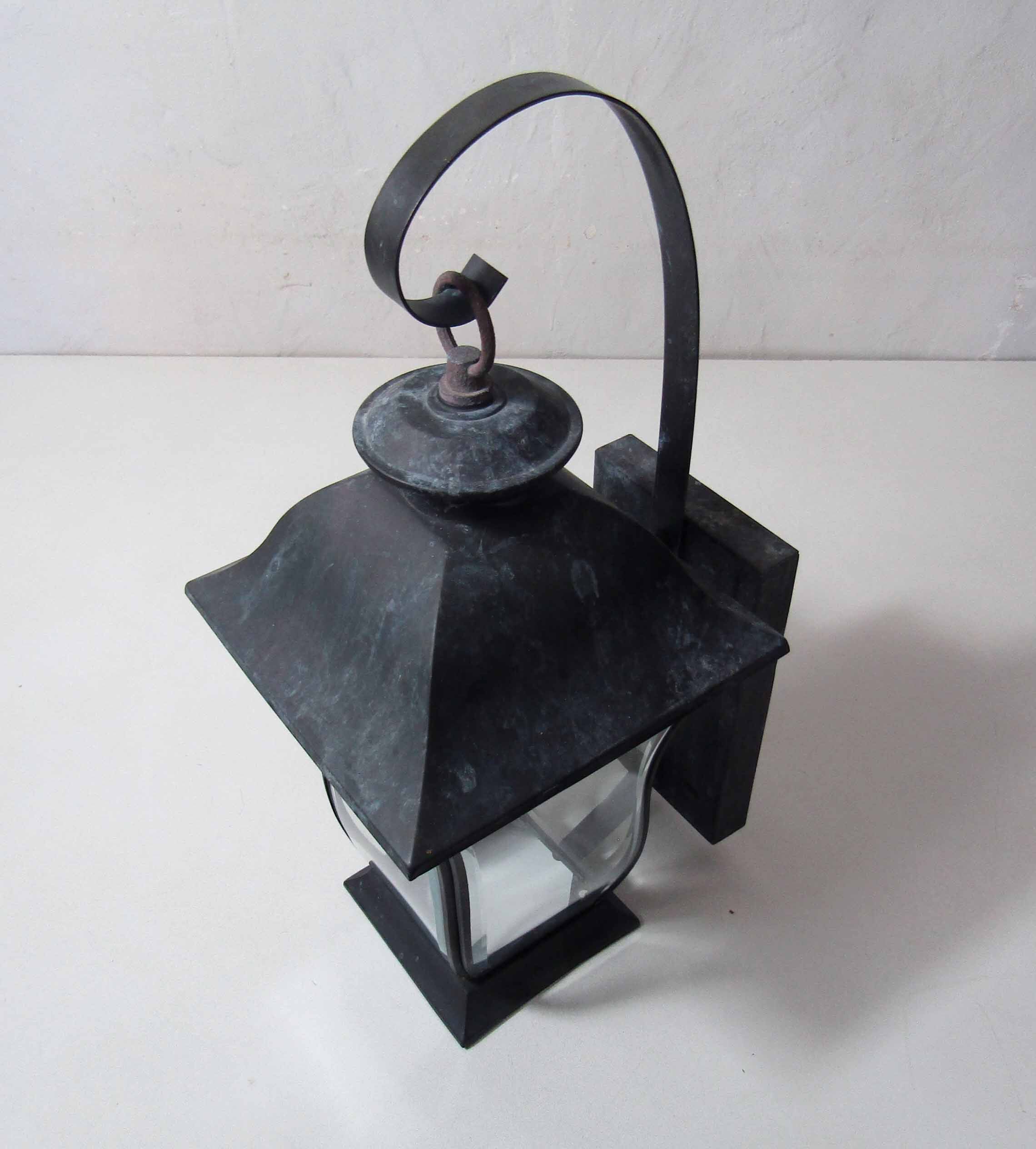 Electric lantern lamp zinc