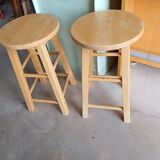 Low wooden stool workshop r