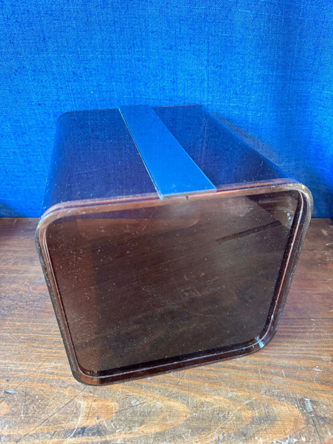 Vintage paper bin by Michel Dumas for Roche Bobois (1970)