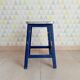 Tabouret vintage assise cerclée années 60/70