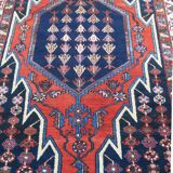 Tapis vintage noué main 1960, 135 cm x 208 cm
