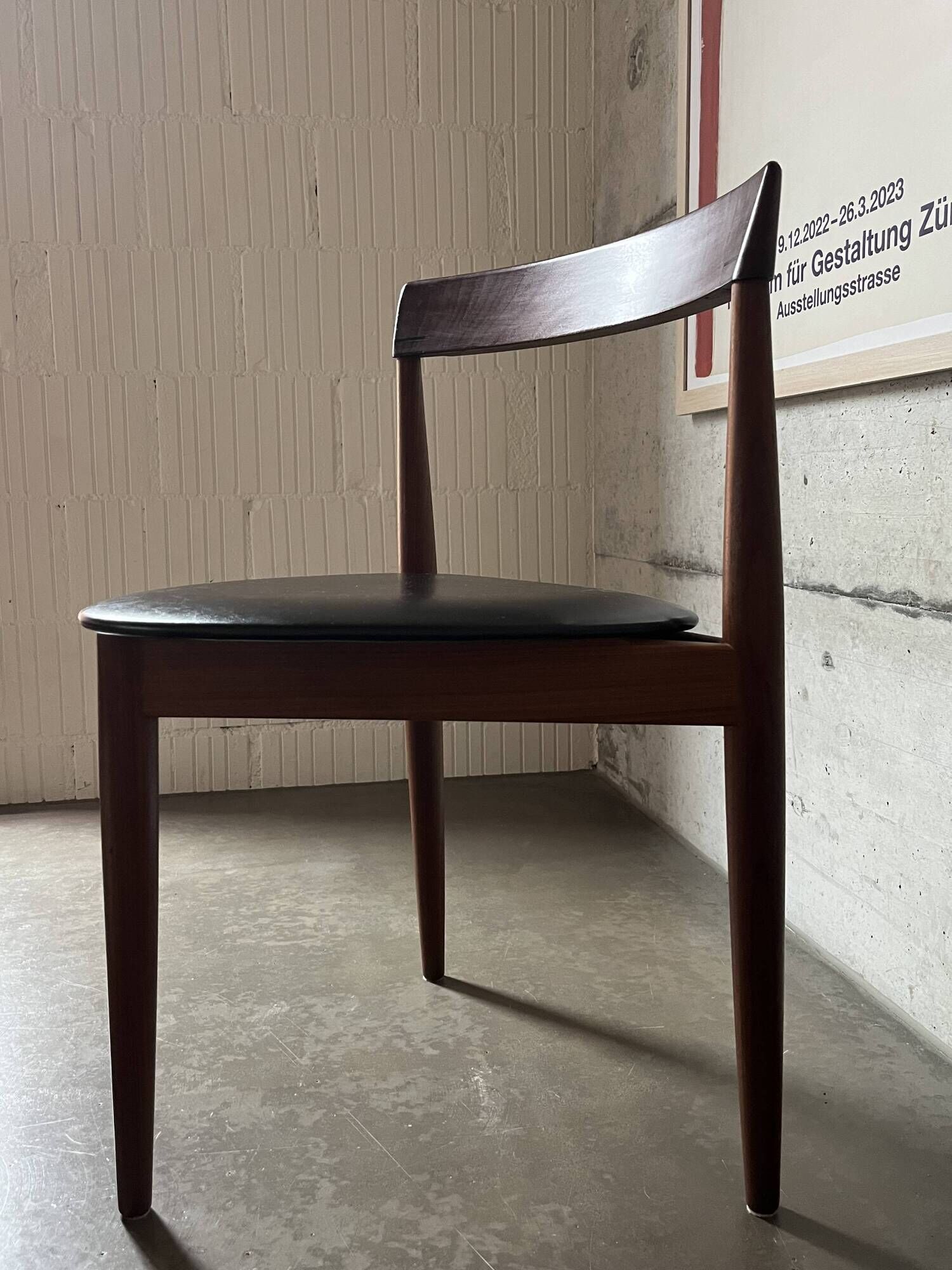 Mid-Century Teak Dining Table and Chairs by Hans Olsen for Frem Røjle, 1950s