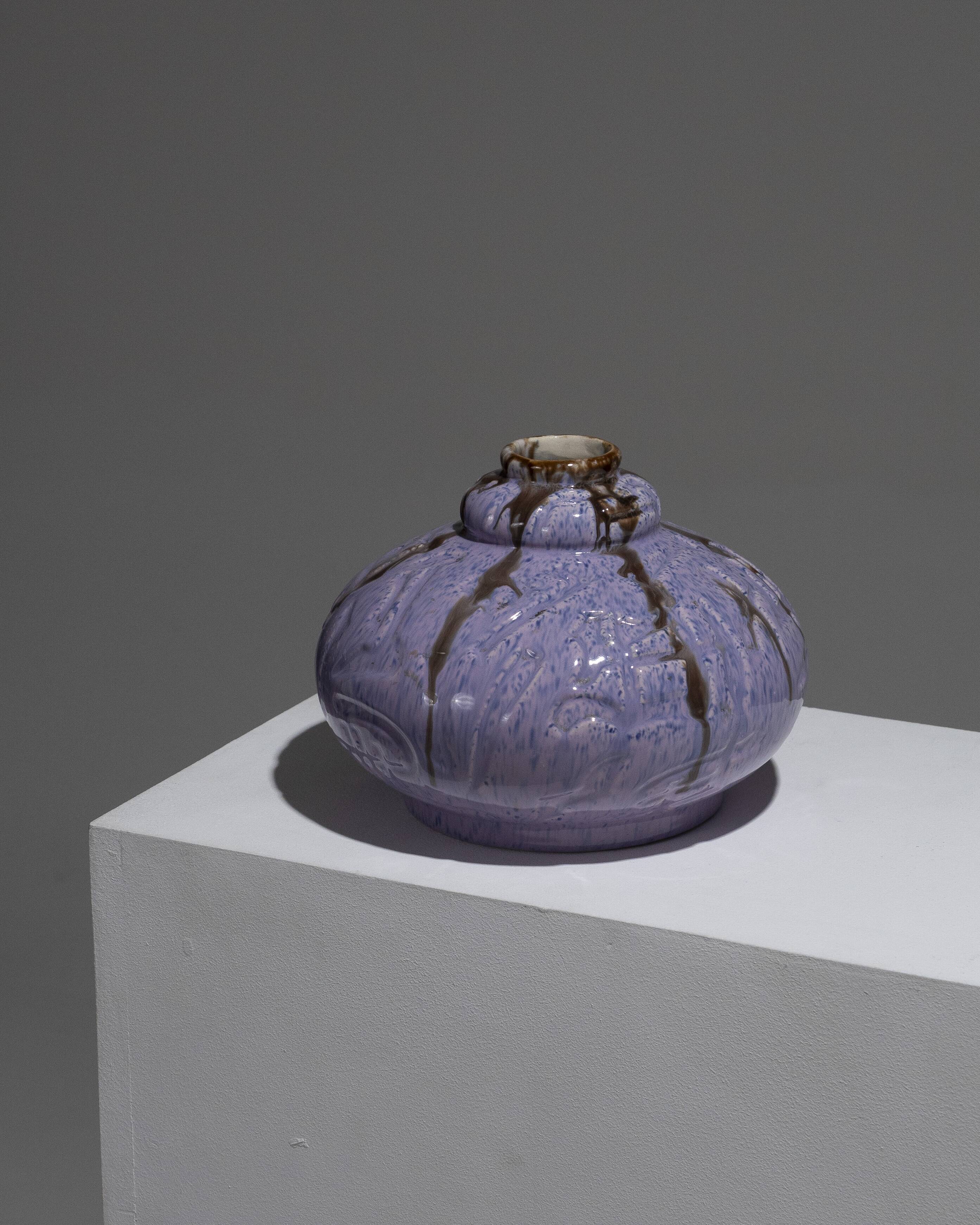 Ceramic ball vase, 1940