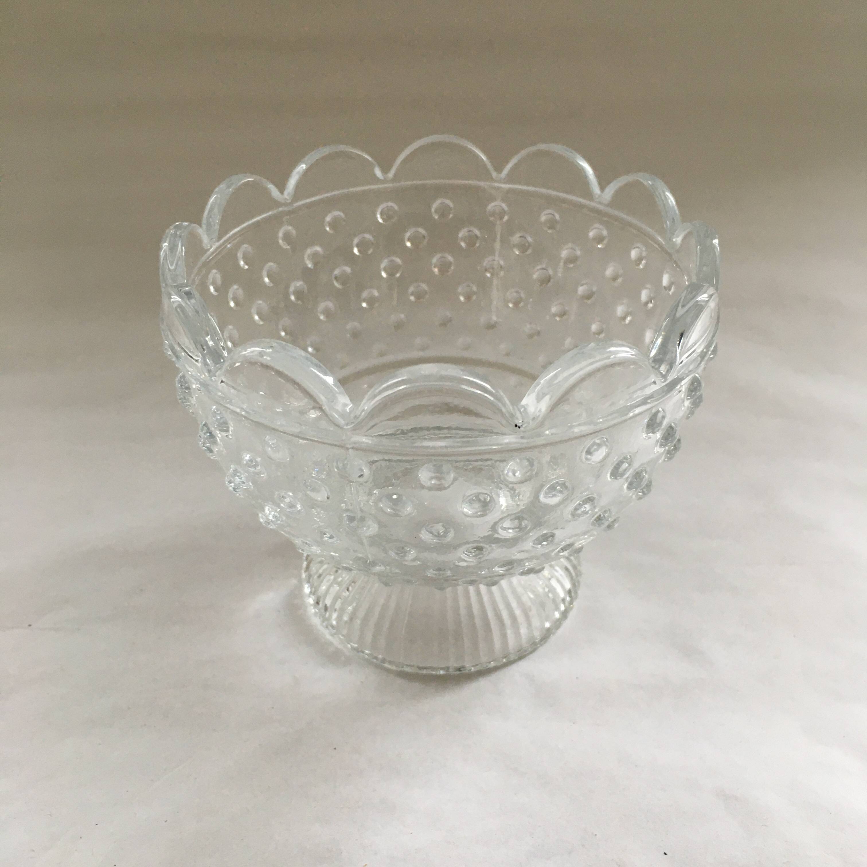 Coupelle à picots en verre