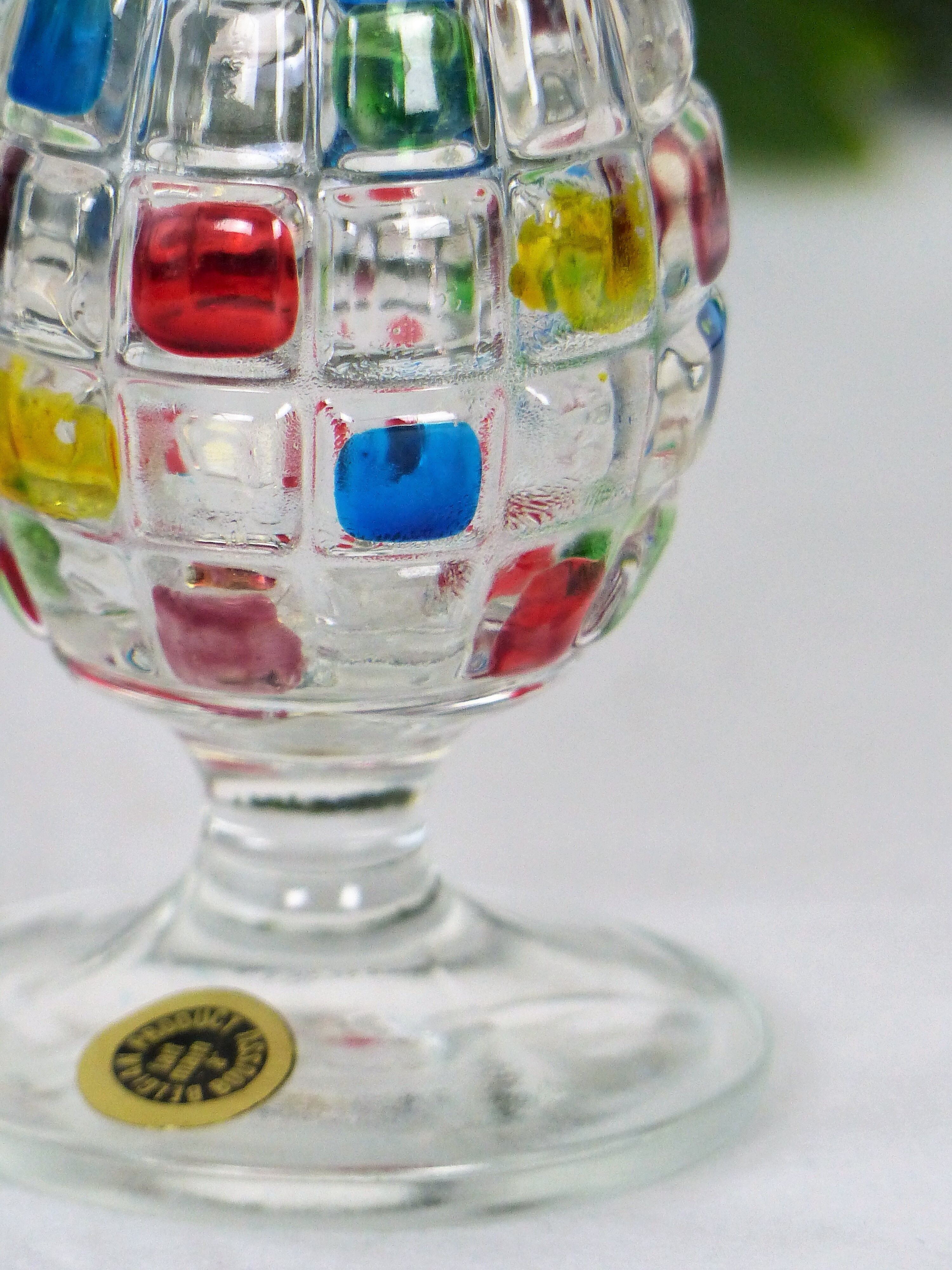 Boussu glass vase