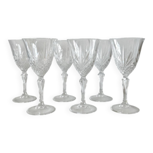 6 verres à vin ''Masquerade''