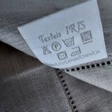 Damask linen tablecloth