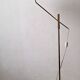 Mid century 360 deg. swing and height adjustable brass floor lamp, 1950s