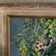 Huile sur toile « bouquet de fleurs »