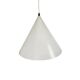 Lampe à pendentif conique minimaliste vintage - style billard Louis Poulsen - années 70