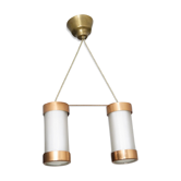 Suspension double scandinave en en cuivre