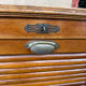 Antique wooden curtain cabinet – Around 1900