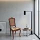 Antique Louis XV style chair in walnut