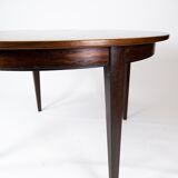 Dining table in rosewood designed by Omann Junior from the 1960s.