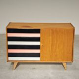 U 458 pink and grey sideboard by Jiri Jiroutek for Interier Praha 1960