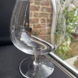 5 Large Sèvres cognac glasses