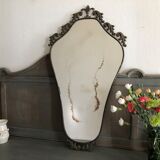 Miroir ancien en métal