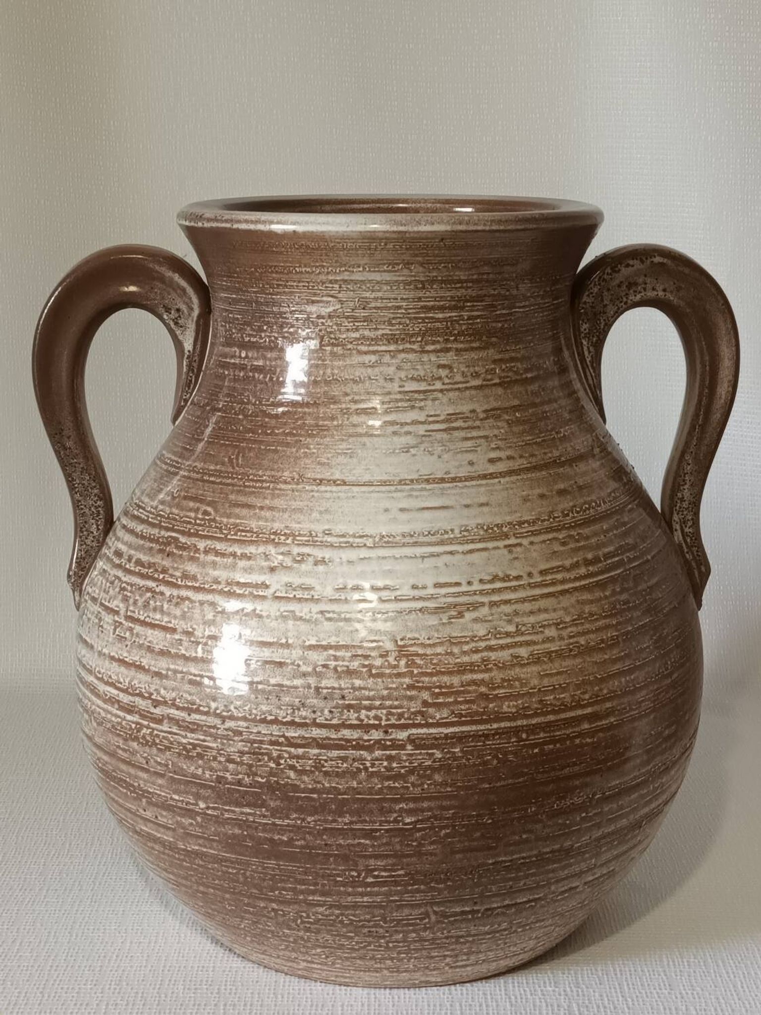 Vintage St Clément style ceramic jar