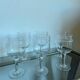 Engraved vintage glasses
