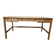 Bureau plat – Style Scandinave – Attribué Petersen Bernt – Noyer et Chêne