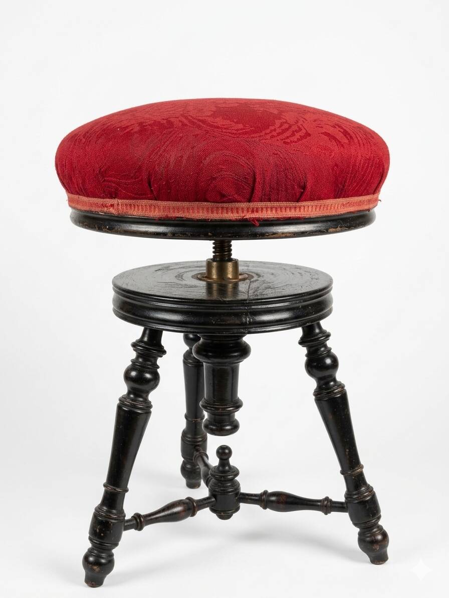Napoleon III piano stool