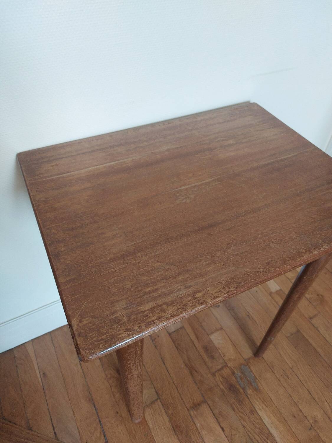 Small vintage wooden table