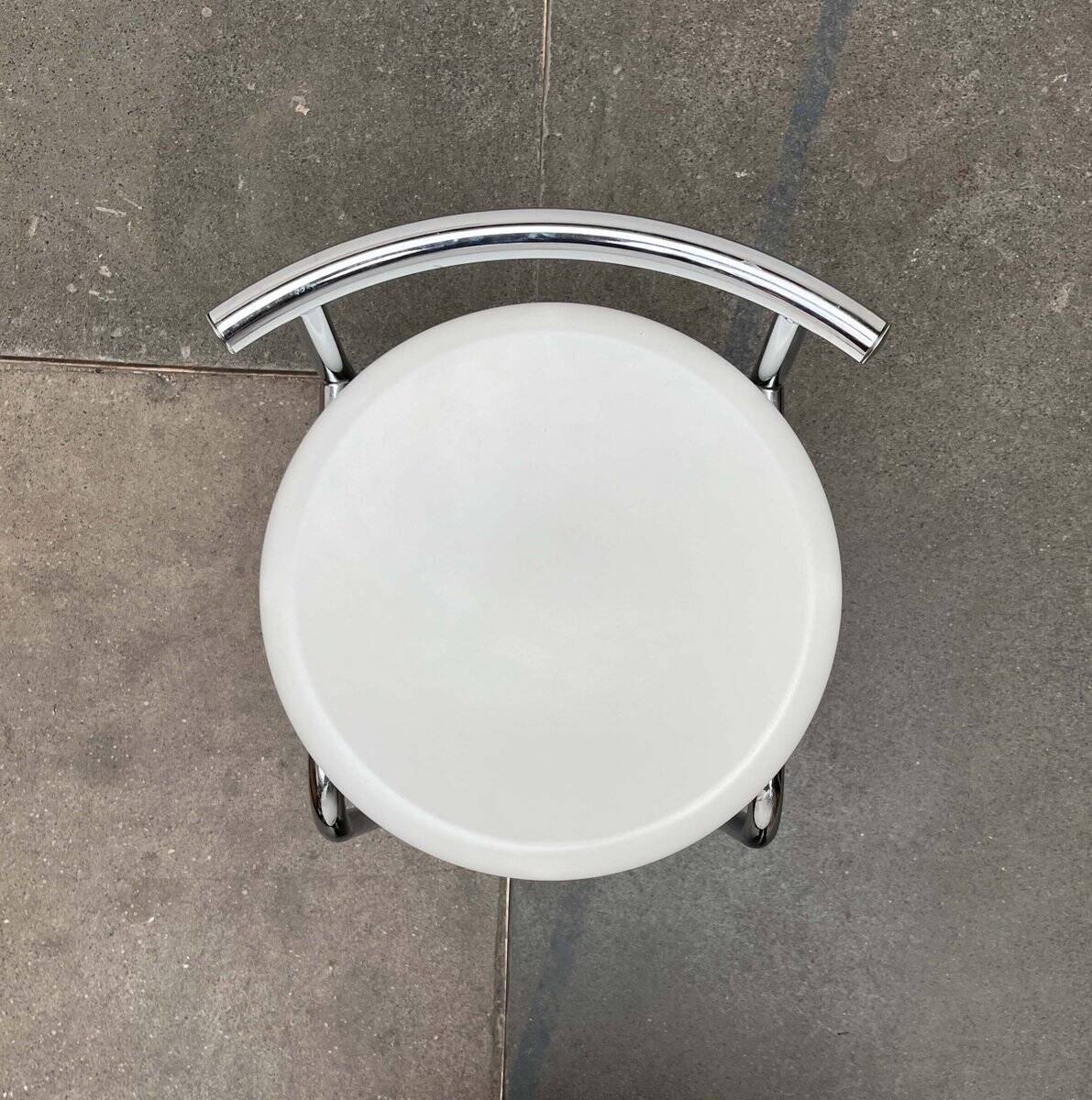 German mid-century space-style stool by Werzalit, 1960s