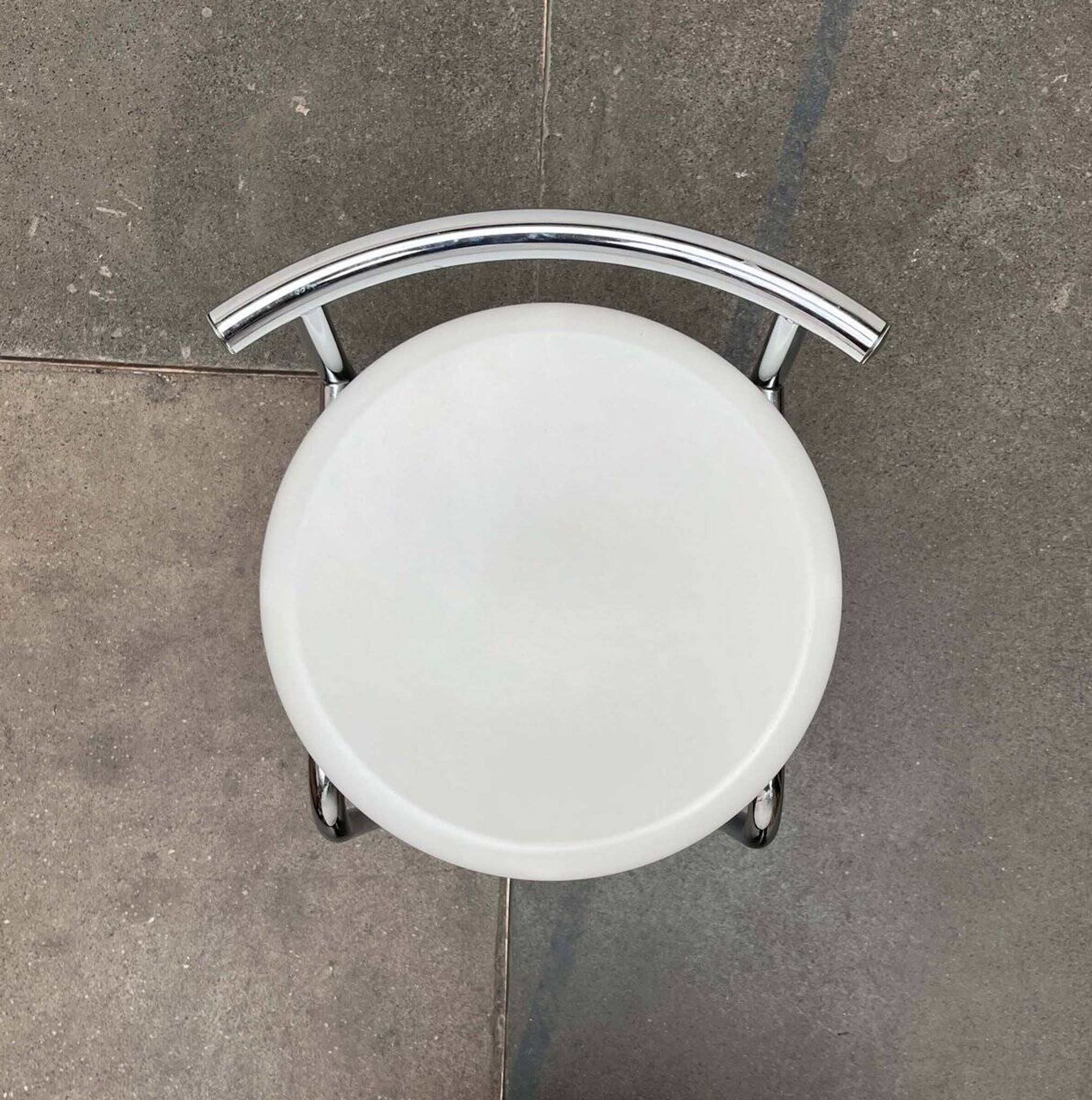 German mid-century space-style stool by Werzalit, 1960s