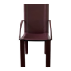 Leather armchair designed by Carlo Bartoli for Matteo Grassi