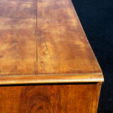 Antique drop-leaf secretary in walnut – Louis-Philippe period (19th century)