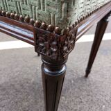 Pouf stool old Louis XVI style