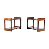 Paire de tables de chevet 50/60