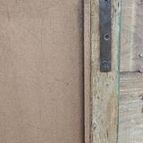 Burmese teak mirror