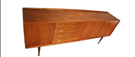 Scandinavian vintage teak sideboard