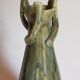 Slurry soliflora vase with stem enamel Art-Nouveau early twentieth century