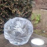 Candle holder "Snowball" Kosta Boda design Ann Wolff 1973