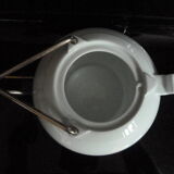 Teapot porcelain white Bernardaud model sorting Anne