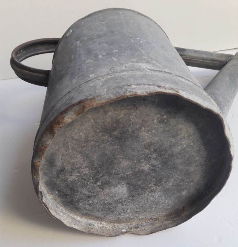 Watering can zinc artisan garden workshop