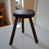 Brutalist modernist tripod stool 1950
