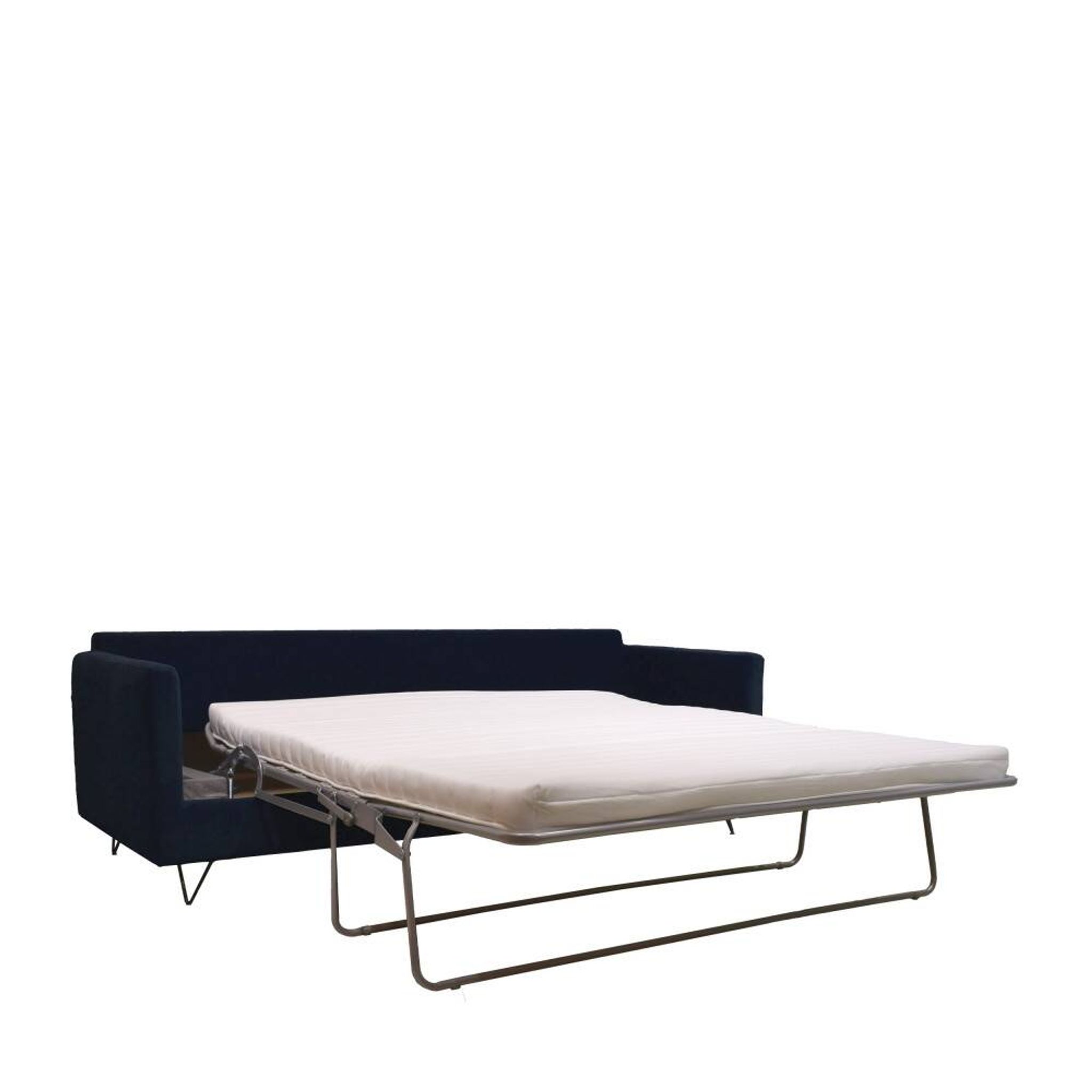 4-seater velvet sofa bed with drawer