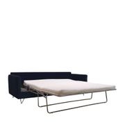 4-seater velvet sofa bed with drawer