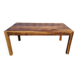 Rectangular teak dining table
