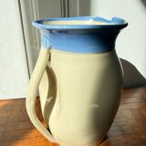 Glacier blue ceramic jug