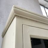 Glazed hosiery cabinet showcase