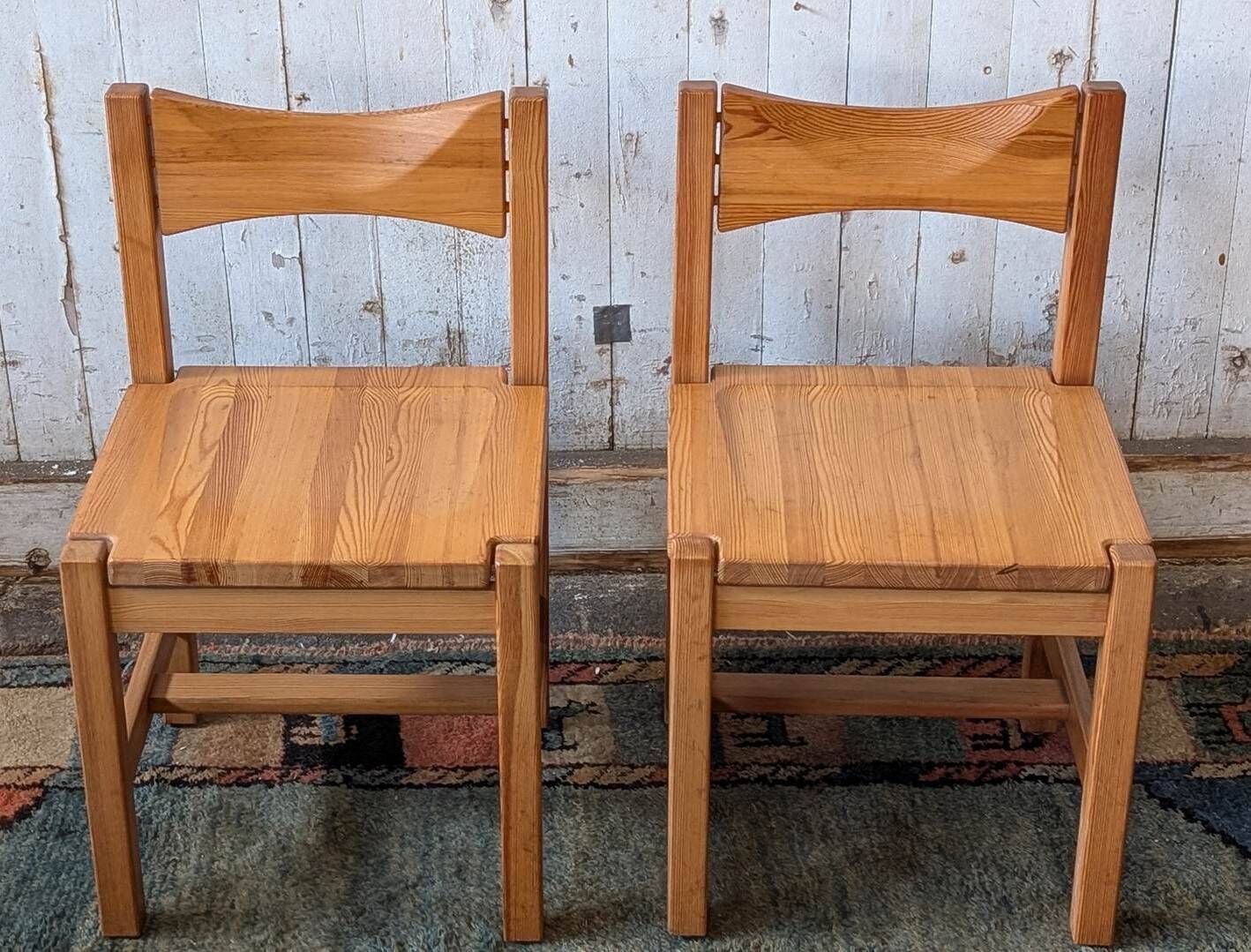 Paire de chaise Ilmari Tapiovaara